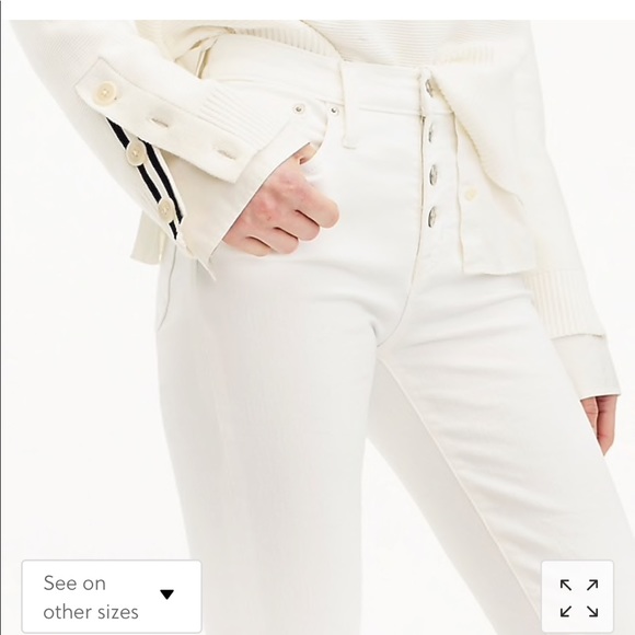 J. Crew Denim - J. Crew high rise toothpick jeans button fly 27